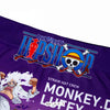 <ONE PIECE> No.163 MONKEY.D.LUFFY GEAR5/モンキー・D・ルフィ ギア5 アンダーパンツ メンズ/レディース/ユニセックス ポリエステルタイプ ボクサーパンツ <ONE PIECE> No.163 MONKEY.D.LUFFY GEAR5/モンキー・D・ルフィ ギア5 アンダーパンツ メンズ/レディース/ユニセックス ポリエステルタイプ ボクサーパンツ