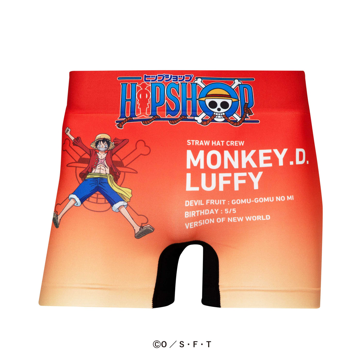 ONE PIECE＞No.001 MONKEY.D.LUFFY/モンキー・D・ルフィ ワンピース