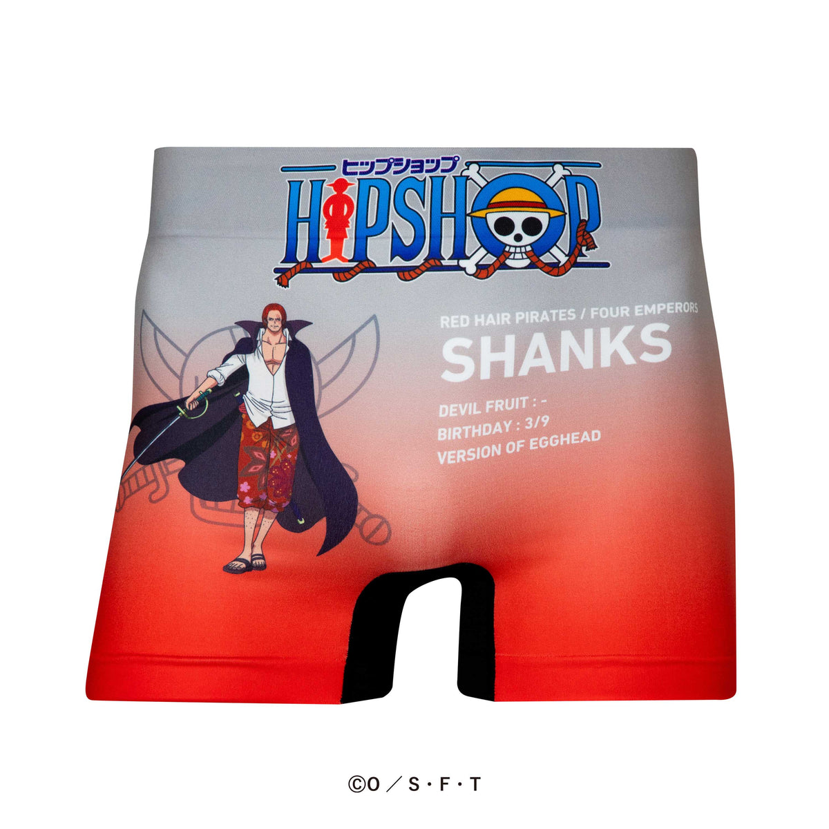 ONE PIECE＞ No.139 SHANKS 2/シャンクス 2 アンダーパンツ