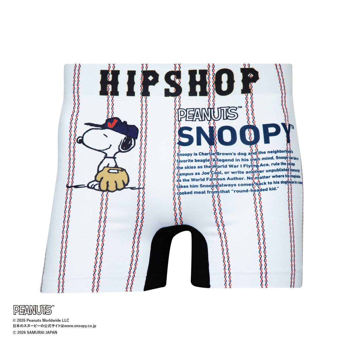 侍ジャパン＞SNOOPY/スヌーピー アンダーパンツ メンズ/レディース