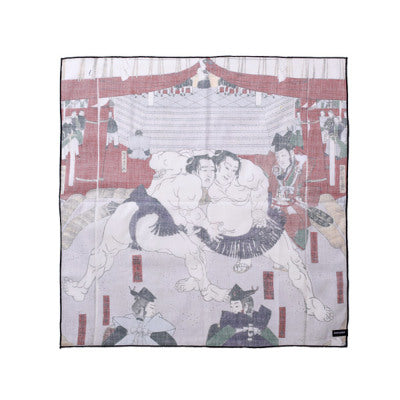 相撲絵 天覧相撲 ハンカチーフ – HIPSHOP