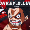 【予約:9/26〜順次発送】＜ONE PIECE＞ KIDS No.024 MONKEY.D.LUFFY GEAR4/モンキー・D・ルフィ ギア4 アンダーパンツ キッズ ポリエステルタイプ ボクサーパンツ