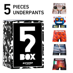 5 PIECES BOX/アンダーパンツ5点入りBOX セット ボクサーパンツ メンズ