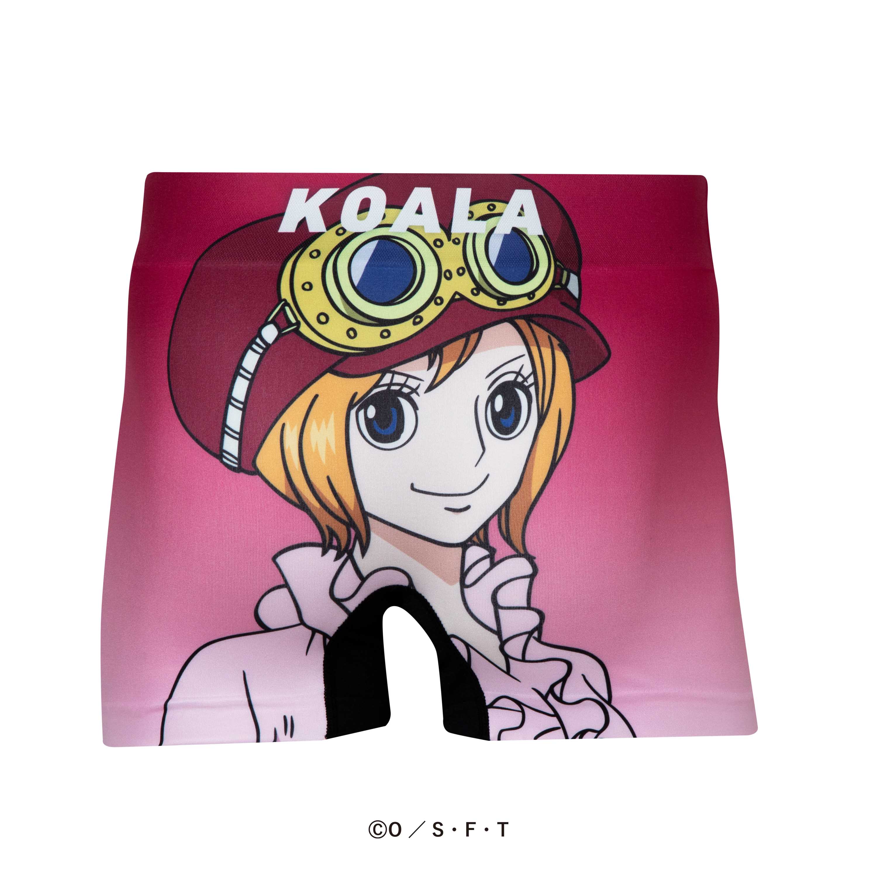 ONE PIECE＞No.074 KOALA/コアラ ワンピース アンダーパンツ メンズ/レディース/ユニセックス ポリエステルタイプ ボクサーパンツ  HIPSHOP ヒップショップ