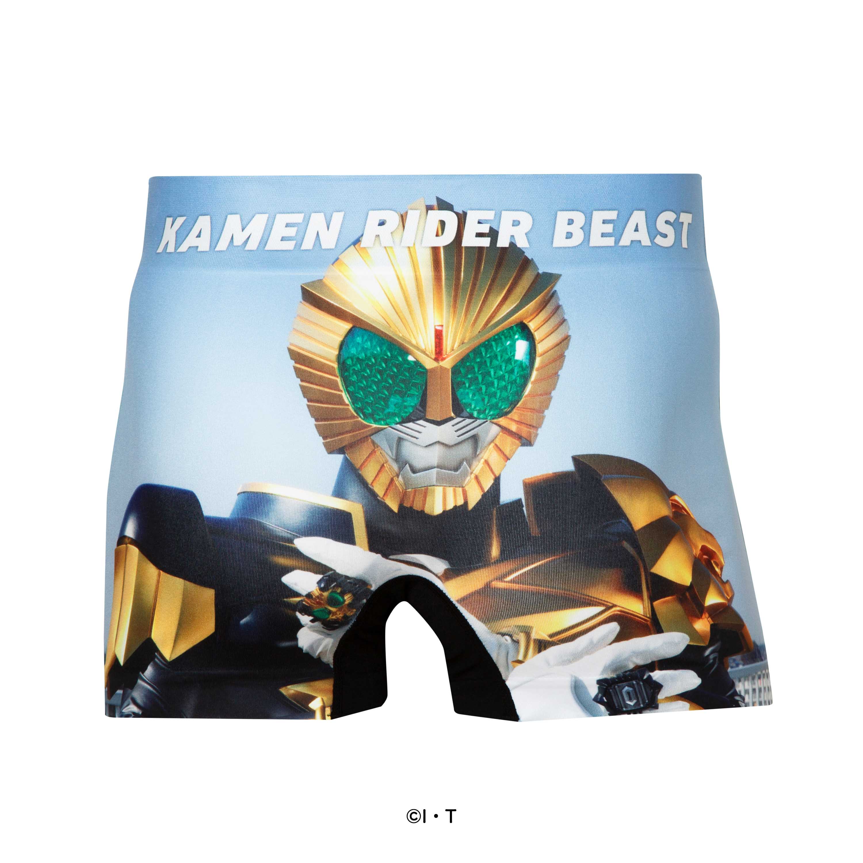 仮面ライダー＞KAMEN RIDER BEAST/仮面ライダービースト アンダーパンツ メンズ ポリエステルタイプ ボクサーパンツ HIPSHOP  ヒップショップ