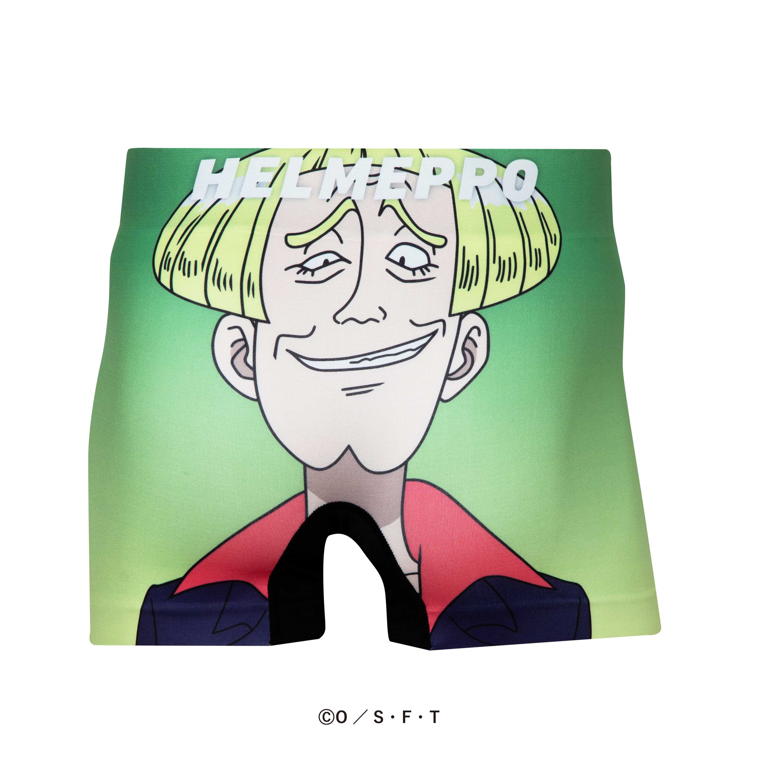 ONE PIECE＞No.015 HELMEPPO/ヘルメッポ ワンピース アンダーパンツ メンズ/レディース/ユニセックス ポリエステルタイプ  ボクサーパンツ HIPSHOP ヒップショップ