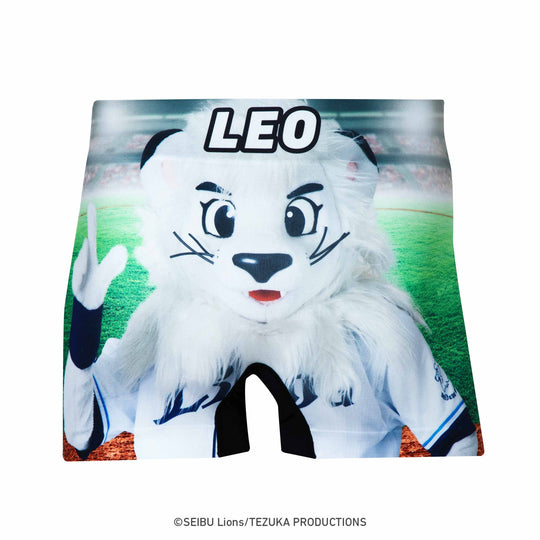 ＜セ・リーグ＆パ・リーグ＞LIONS/埼玉西武ライオンズ(実写版) アンダーパンツ メンズ/レディース/ユニセックス ポリエステル ボクサーパンツ