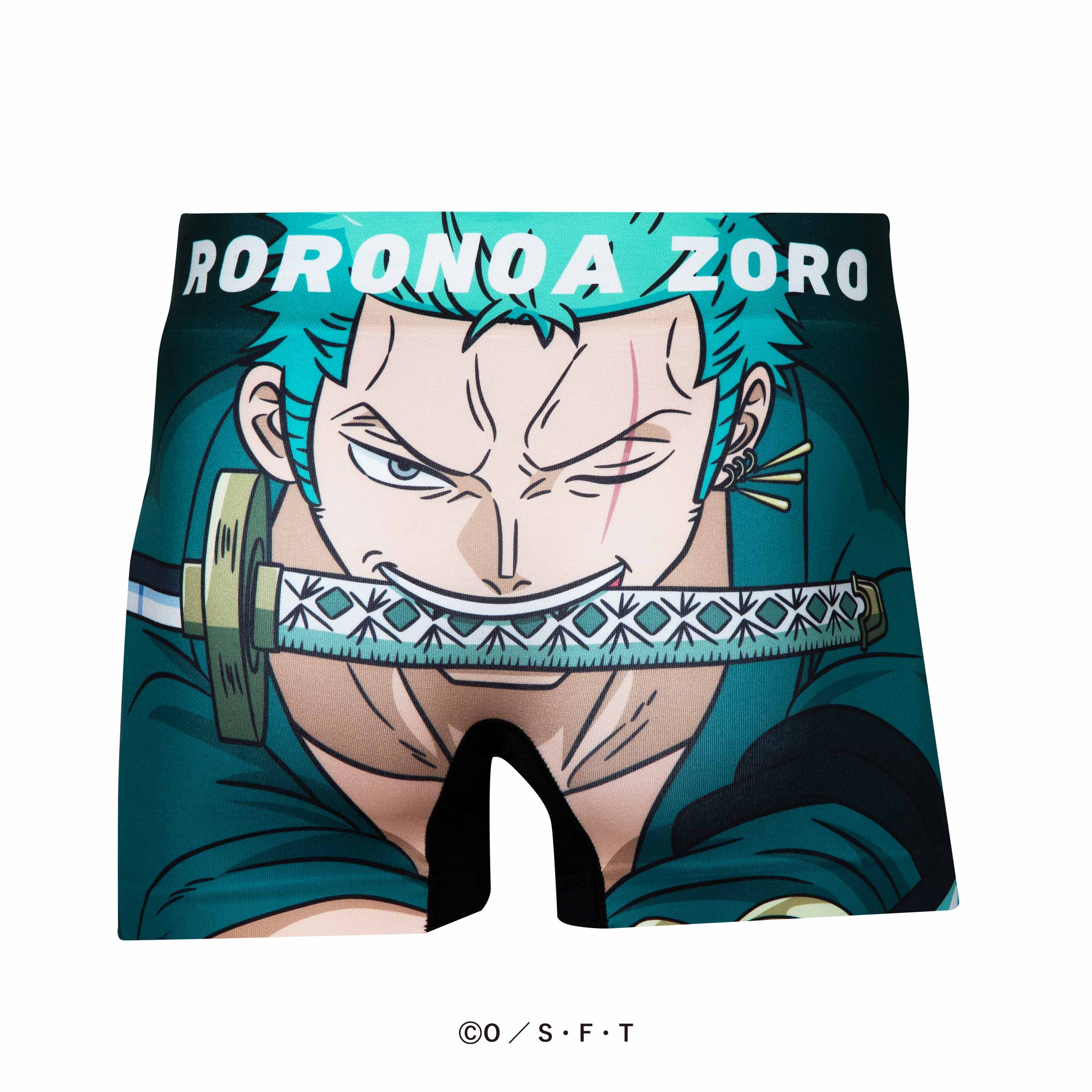 ONE PIECE＞No.002 RORONOA ZORO/ロロノア・ゾロ ワンピース アンダーパンツ メンズ/レディース/ユニセックス  ポリエステルタイプ ボクサーパンツ HIPSHOP ヒップショップ