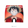 7/19発売＜ONE PIECE＞KIDS No.001 MONKEY.D.LUFFY/モンキー・D・ルフィ ワンピース アンダーパンツ キッズ ポリエステルタイプ ボクサーパンツ