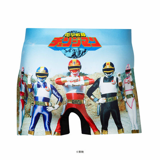 ＜スーパー戦隊＞CHANGEMAN/電撃戦隊チェンジマン アンダーパンツ メンズ/レディース/ユニセックス ポリエステルタイプ ボクサーパンツ