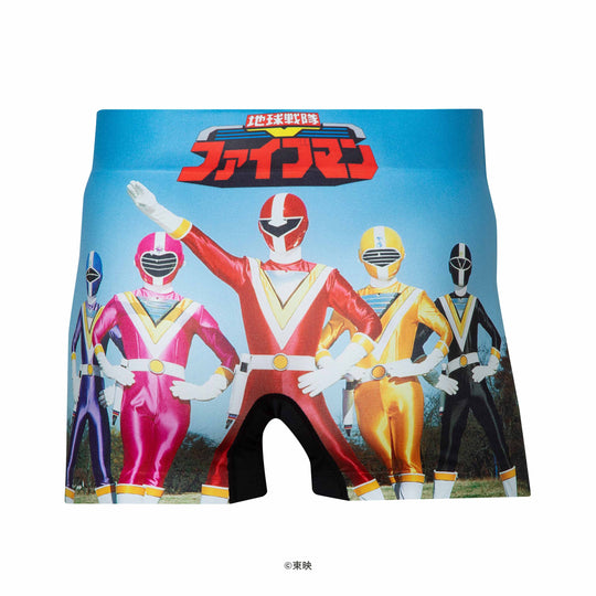 ＜スーパー戦隊＞FIVEMAN/地球戦隊ファイブマン アンダーパンツ メンズ/レディース/ユニセックス ポリエステルタイプ ボクサーパンツ