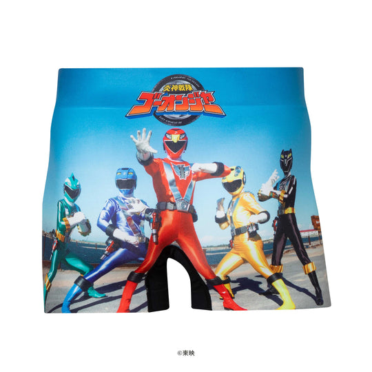 ＜スーパー戦隊＞GO-ONGER/炎神戦隊ゴーオンジャー アンダーパンツ メンズ/レディース/ユニセックス ポリエステルタイプ ボクサーパンツ