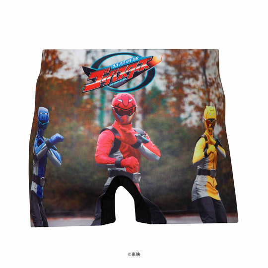 ＜スーパー戦隊＞GO-BUSTERS/特命戦隊ゴーバスターズ アンダーパンツ メンズ/レディース/ユニセックス ポリエステルタイプ ボクサーパンツ