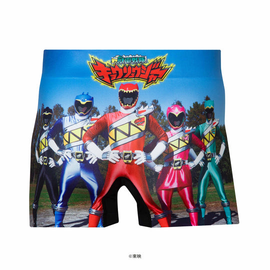 ＜スーパー戦隊＞KYORYUGER/獣電戦隊キョウリュウジャー アンダーパンツ メンズ/レディース/ユニセックス ポリエステルタイプ ボクサーパンツ