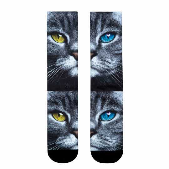 CAT/猫 ソックス クルー丈 靴下 26-28cm