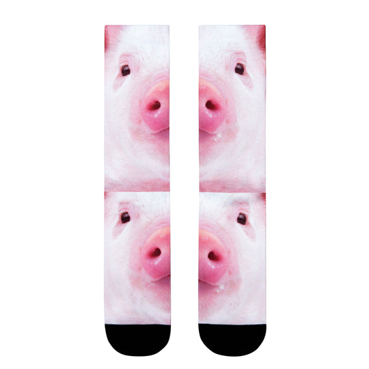 PIG/ブタ ソックス クルー丈 靴下 26-28cm