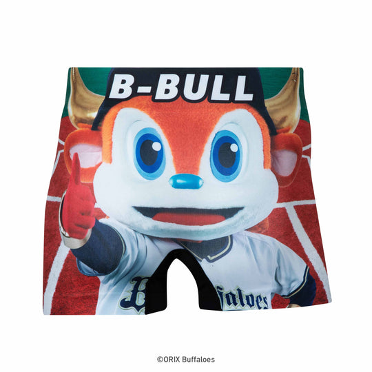 ＜セ・リーグ＆パ・リーグ＞BUFFALOES/オリックス・バファローズ(実写) アンダーパンツ メンズ/レディース/ユニセックス ポリエステルタイプ ボクサーパンツ
