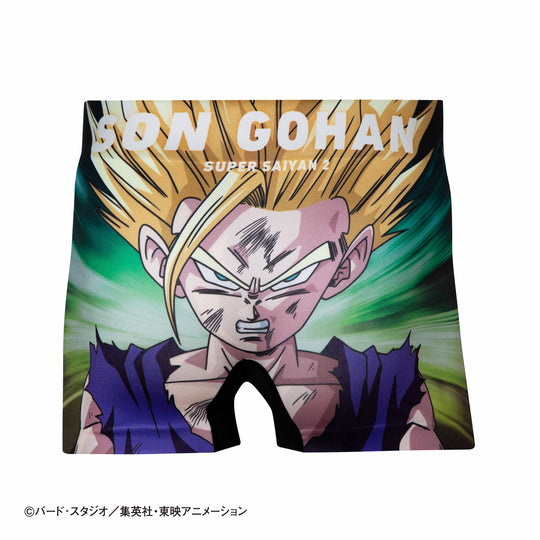 ＜ドラゴンボールZ＞No.035 SON GOHAN SUPER SAIYAN2/孫悟飯 超サイヤ人2 アンダーパンツ メンズ/レディース/ユニセックス ポリエステルタイプ ボクサーパンツ