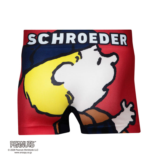 ＜PEANUTS＞BASEBALL SCHROEDER/ベースボール シュローダー アンダーパンツ メンズ/レディース/ユニセックス ポリエステルタイプ ボクサーパンツ