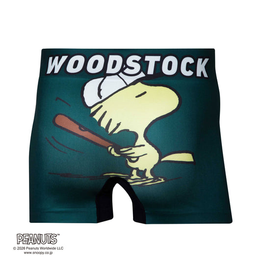＜PEANUTS＞BASEBALL WOODSTOCK/ベースボール ウッドストック アンダーパンツ メンズ/レディース/ユニセックス ポリエステルタイプ ボクサーパンツ
