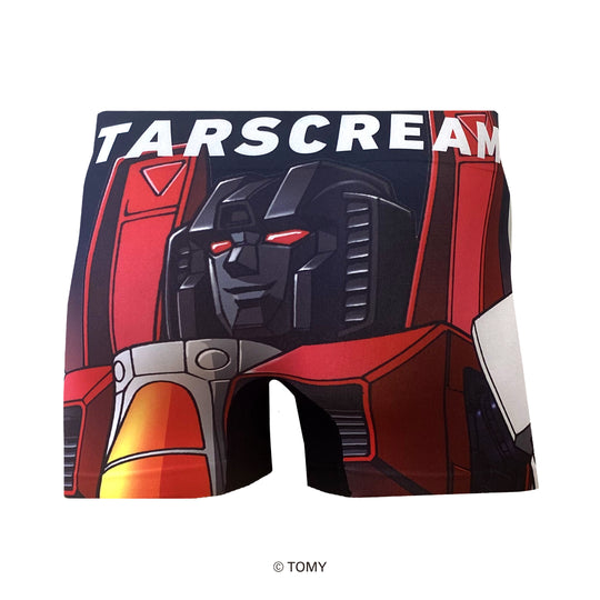 ＜トランスフォーマー＞STARSCREAM/スタースクリーム アンダーパンツ メンズ/レディース/ユニセックス ポリエステルタイプ ボクサーパンツ