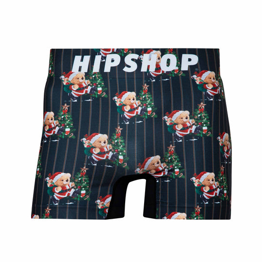 ＜HOLIDAY＞Xmas BEAR(STRIPE)/クリスマスベア(ストライプ) アンダーパンツ メンズ/レディース/ユニセックス ポリエステルタイプ