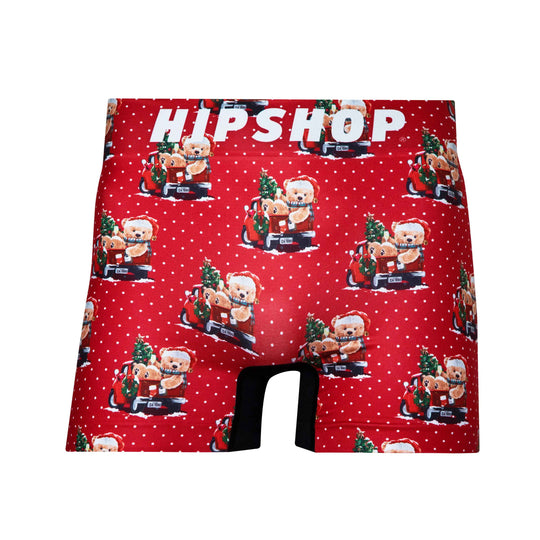 ＜HOLIDAY＞Xmas BEAR(DOT)/クリスマスベア(ドット) アンダーパンツ メンズ/レディース/ユニセックス ポリエステルタイプ