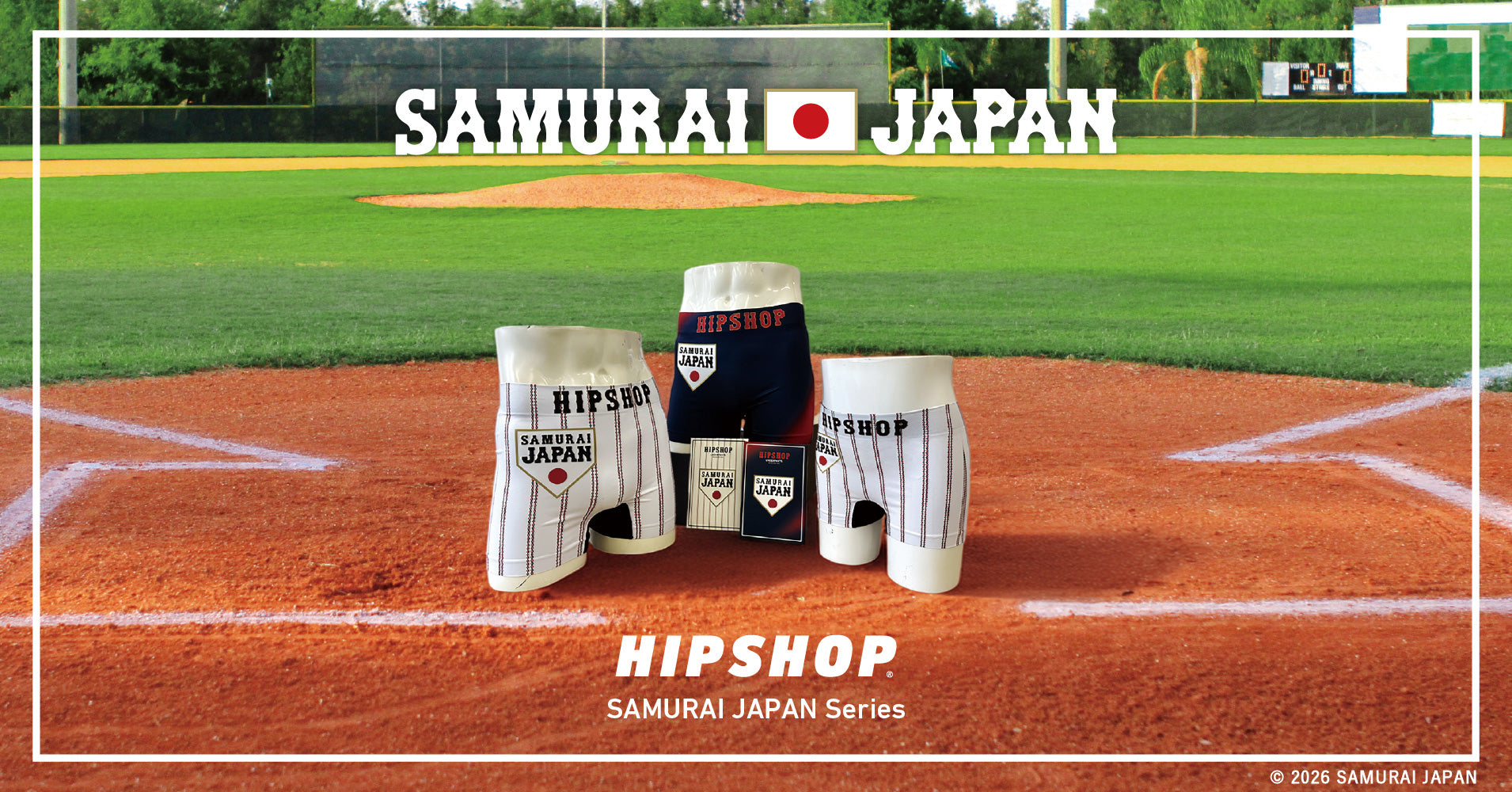 SAMURAI JAPAN 侍ジャパン アンダーパンツ｜HIPSHOP ヒップショップ