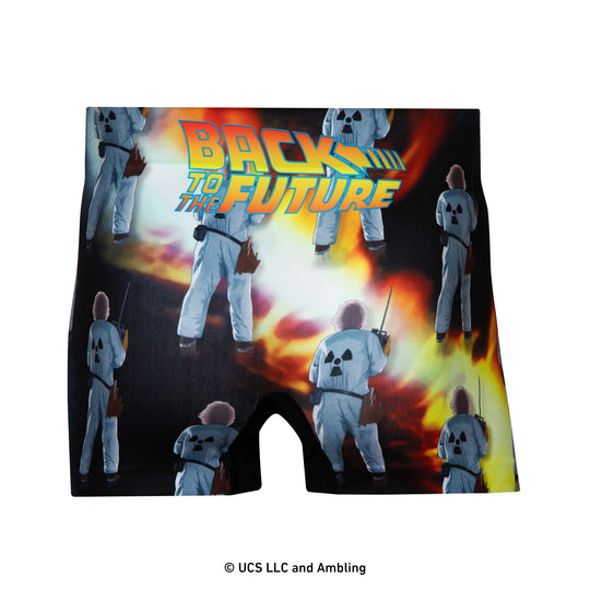 ＜Back to the Future＞DR. EMMET BROWN/エメット・ブラウン博士 アンダーパンツ メンズ/レディース/ユニセックス ポリエステルタイプ ボクサーパンツ