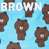 ＜LINE FRIENDS＞BROWN/ブラウン アンダーパンツ メンズ/レディース/ユニセックス ポリエステルタイプ ボクサーパンツ