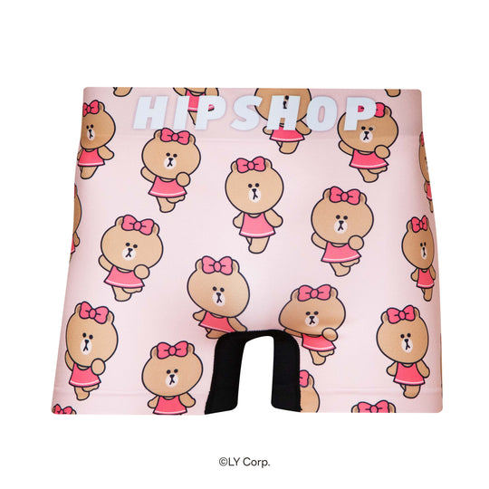 ＜LINE FRIENDS＞CHOCO/チョコ アンダーパンツ メンズ/レディース/ユニセックス ポリエステルタイプ ボクサーパンツ