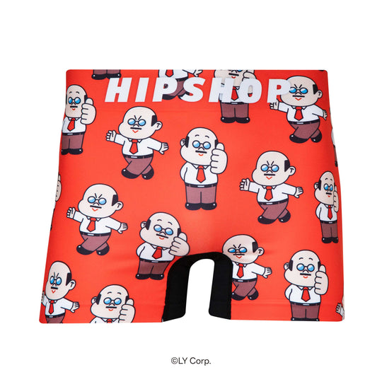 ＜LINE FRIENDS＞BOSS/部長 アンダーパンツ メンズ/レディース/ユニセックス ポリエステルタイプ ボクサーパンツ