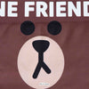 ＜LINE FRIENDS＞BROWN FACE/ブラウン(FACE) アンダーパンツ メンズ/レディース/ユニセックス ポリエステルタイプ ボクサーパンツ