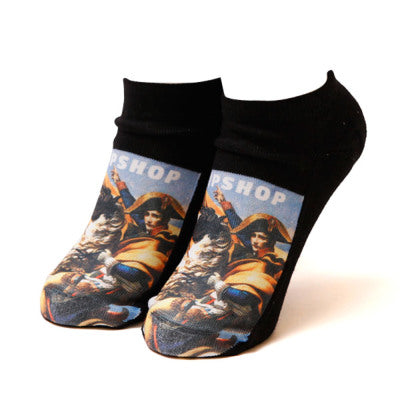 NAPOLEON CROSSING THE ALPS/アルプスを超えるナポレオン　ショートソックス　レディース