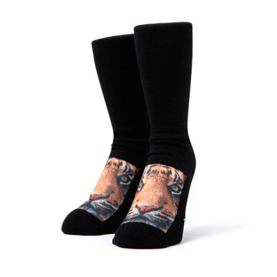 TIGER/タイガー　ソックス　メンズ　クルー丈