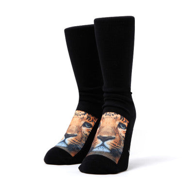 LEOPARD/レオパード　ソックス　メンズ　クルー丈