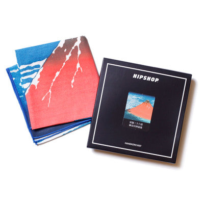 富嶽三十六景 凱風快晴　ハンカチーフ