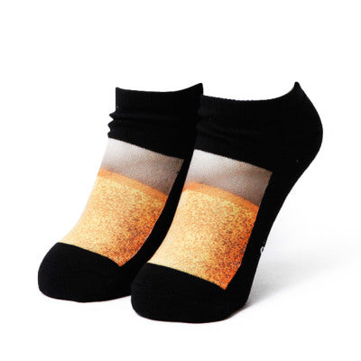 BEER/ビール　ソックス　レディース　ショート丈