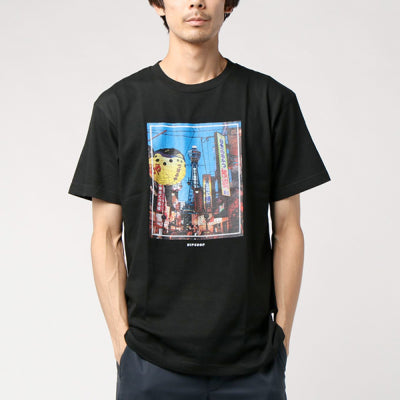 SHINSEKAI-SOUTHERN OSAKA/新世界 南大阪 Tシャツ 半袖 ブラック – HIPSHOP