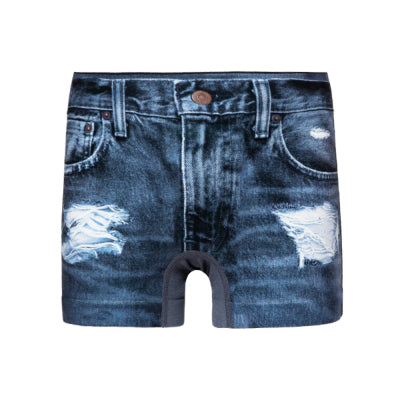 CRUSH JEANS-BLACK/クラッシュジーンズ ブラック　アンダーパンツ　キッズ　ポリエステルタイプ