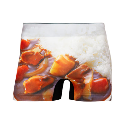 CURRY/カレー アンダーパンツ メンズ/レディース/ユニセックス ポリエステル ボクサーパンツ