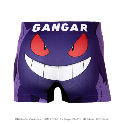 ＜ポケモン＞GANGAR/ゲンガー アンダーパンツ メンズ/レディース/ユニセックス ポリエステル ボクサーパンツ
