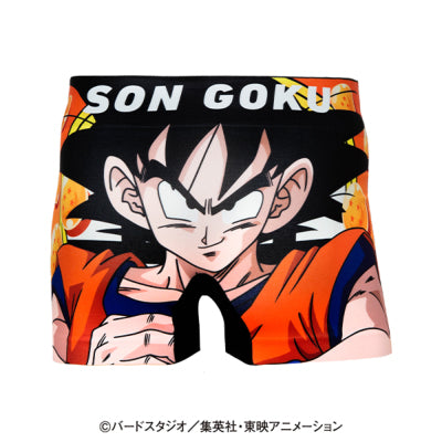 ＜ドラゴンボールZ＞No.001 SON GOKU/孫悟空 アンダーパンツ メンズ/レディース/ユニセックス ポリエステル ボクサーパンツ