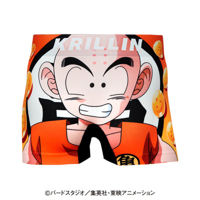 ＜ドラゴンボールZ＞No.002 KRILLIN/クリリン アンダーパンツ メンズ/レディース/ユニセックス ポリエステル ボクサーパンツ