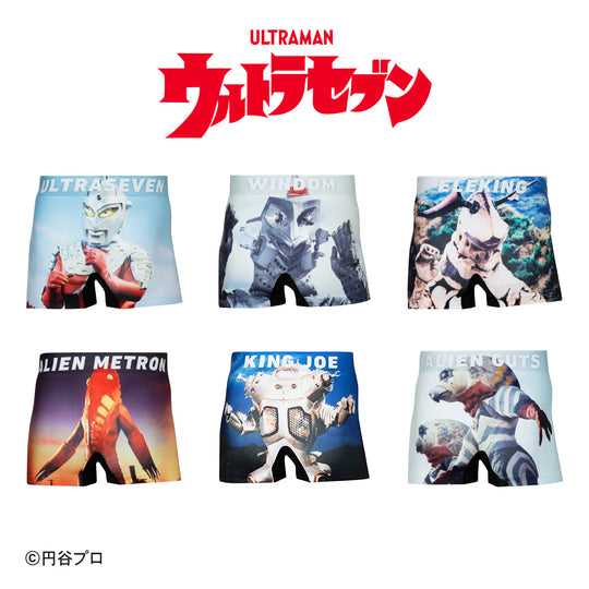 ＜ウルトラセブン＞6 PIECES SET/6点セット アンダーパンツ メンズ/レディース/ユニセックス ポリエステル ボクサーパンツ