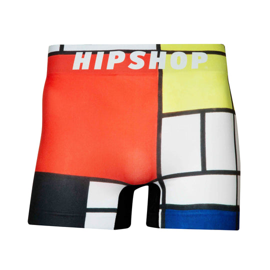 COMPOSITION WITH RED YELLOW BLUE AND BLACK 1921/コンポジション アンダーパンツ メンズ/レディース/ユニセックス ポリエステル ボクサーパンツ