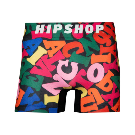 ALPHABET BLOCKS/アルファベットブロック アンダーパンツ メンズ/レディース/ユニセックス ポリエステル ボクサーパンツ