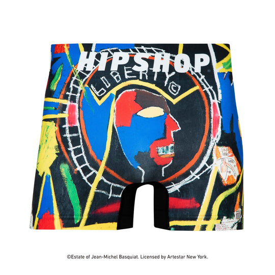 ＜バスキア＞ART No.002/アートナンバー002 アンダーパンツ メンズ/レディース/ユニセックス ポリエステル ボクサーパンツ